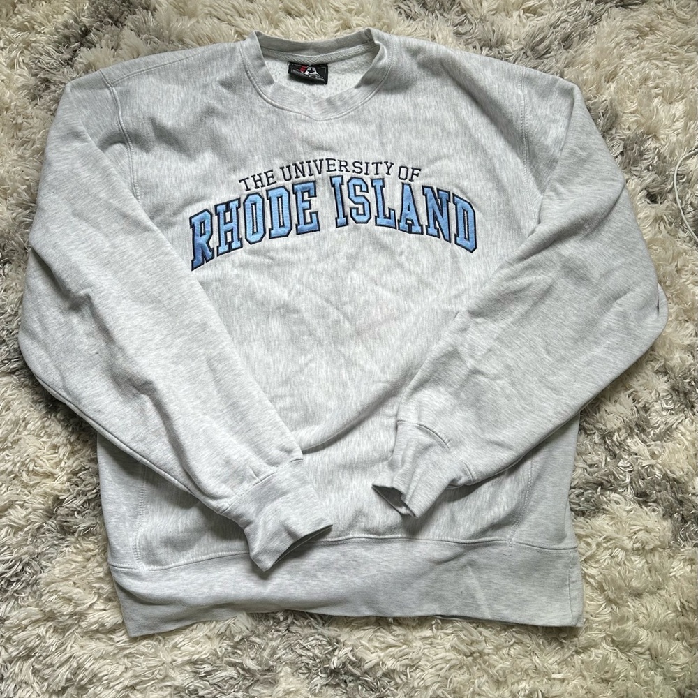 J. America Gray Crewneck Sweater